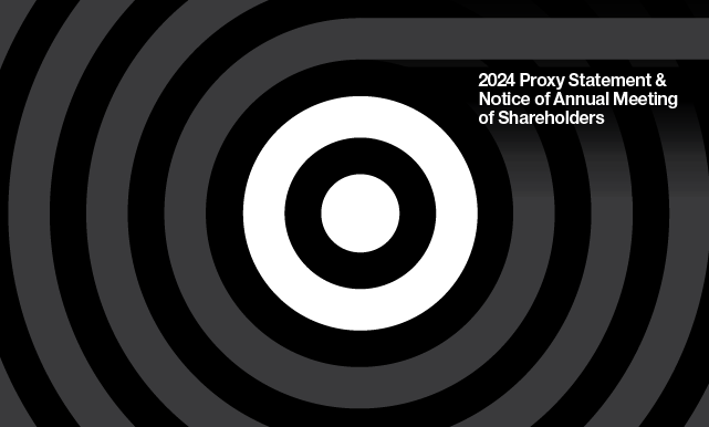 2024 Target proxy report cover