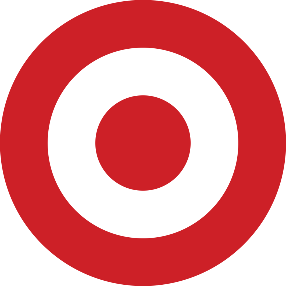 The Target Bullseye logo in red with a transparent background.