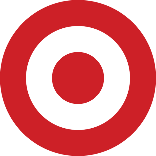 The Target Bullseye logo in red with a transparent background.