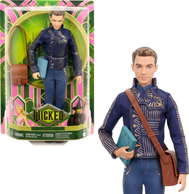 Doll of Fiyero with accessories from Wicked: For Good