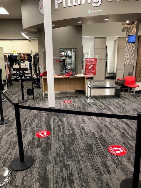 a room with a table and chairs