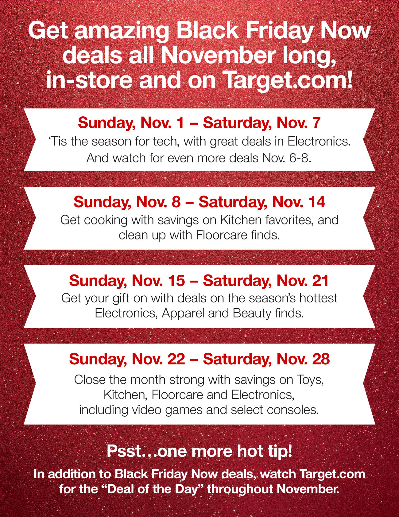 Target Just Revealed the First of our 'Black Friday Now' Deals, with Lots  More Coming All November Long