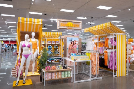 In-Store Display of Target’s Summer Newness