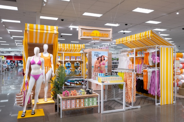 In-Store Display of Target’s Summer Newness