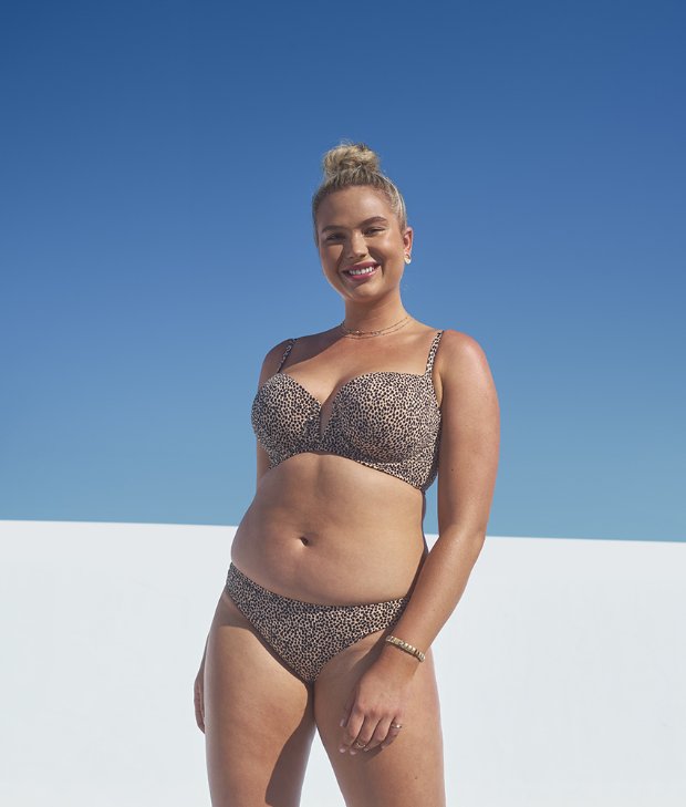 a woman in a garment