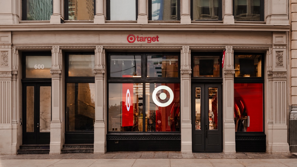 The exterior of Target SoHo