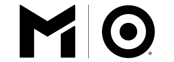 The METRO Target logo, which is a black METRO M next to a black bullseye with a vertical line in between, against a white background