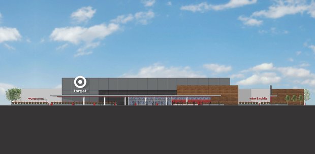 a building with a sign on it