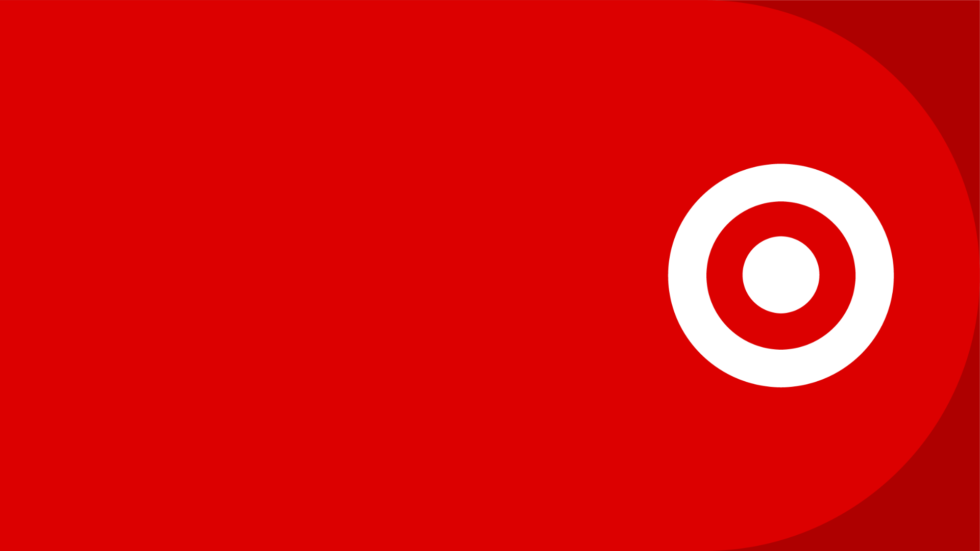 The white Bullseye logo on a red background.