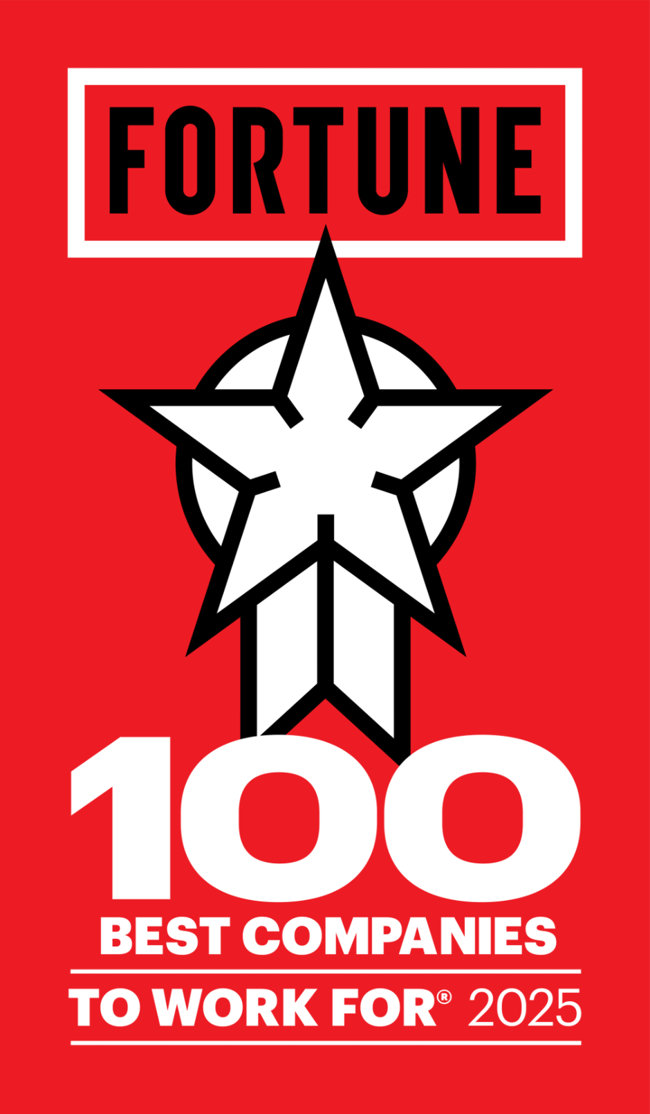 The Fortune 100 Best Companies to Work For 2025 logo