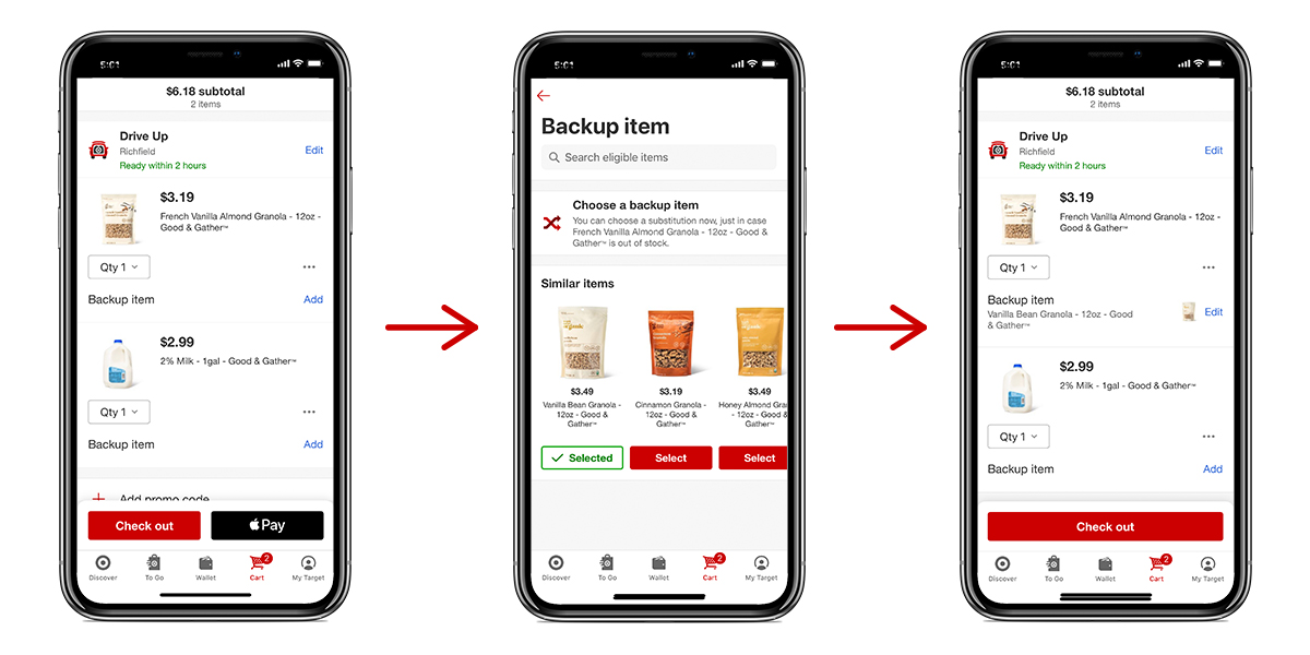 How to Add Additional Items to a Target Delivery via the Target