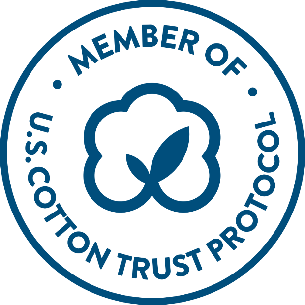 U.S. Cotton Trust Protocol member logo.