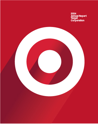 The cover of Target's 2024 Annual Report.
