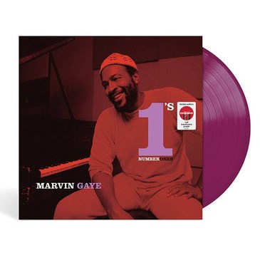 vinyl album picturing Marvin Gaye