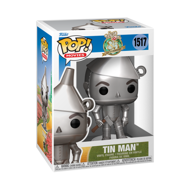 Funko POP action figure of The Tin Man from The Wizard of Oz