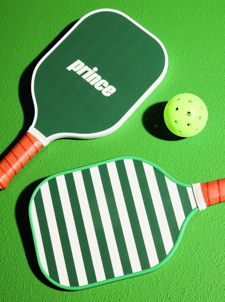 Two pickleball paddles from the Prince for Target collection.
