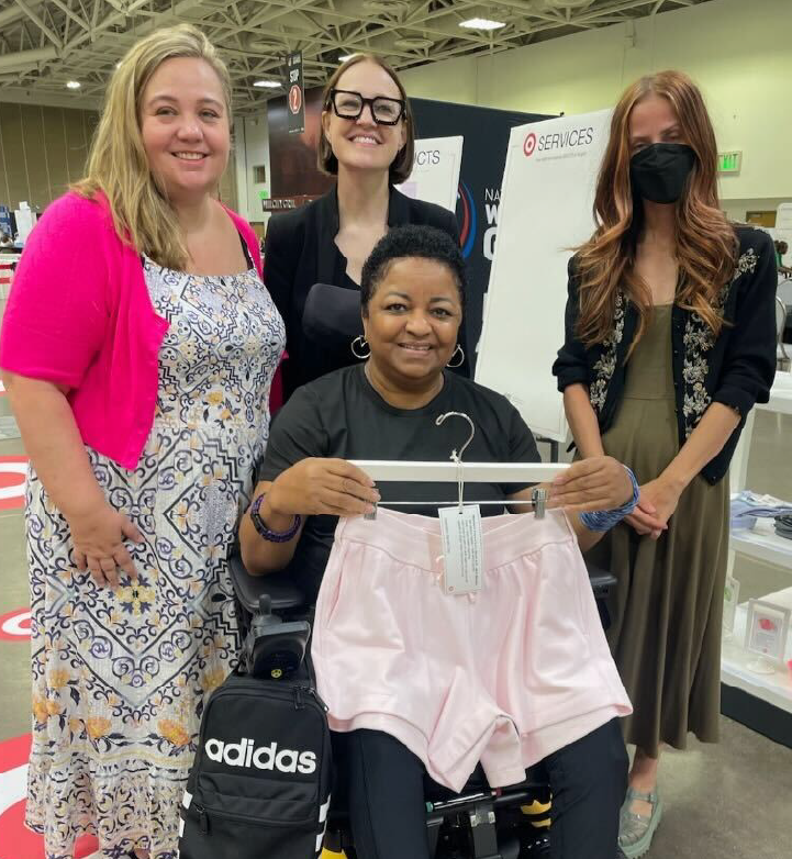 a group of people posing for a photo