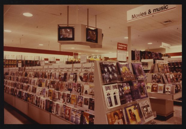 a store with shelves of books