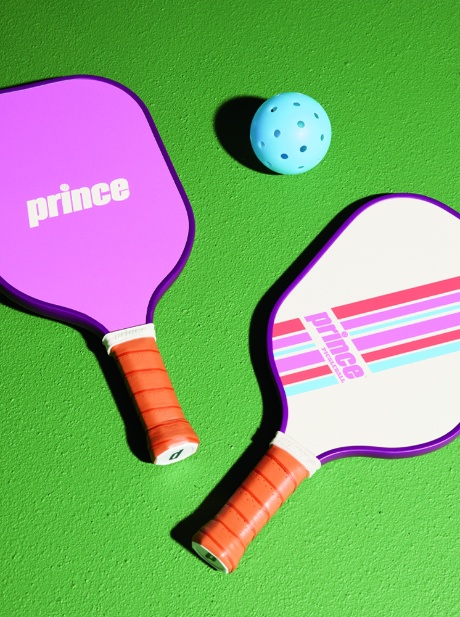 Two pickleball paddles from the Prince for Target collection.