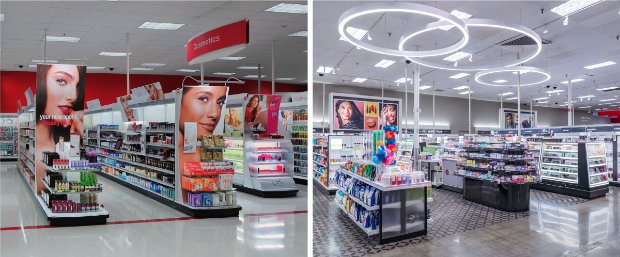 a store with shelves of magazines