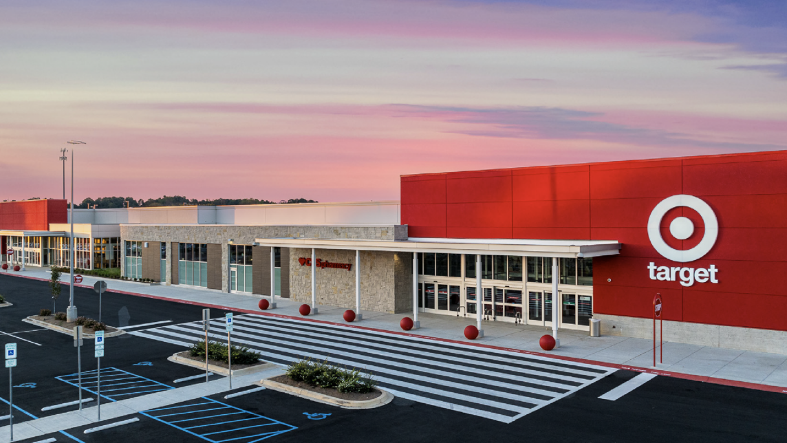 The exterior of a Target store in Boiling Springs, South Carolina.