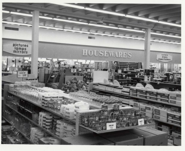 a store with shelves of produce