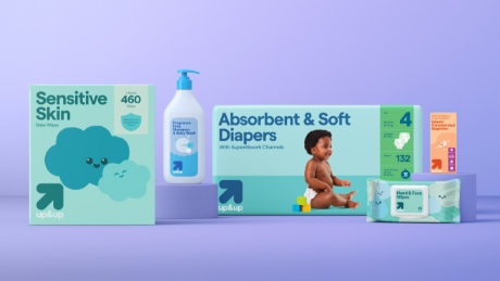 up&up Baby Essentials including Diapers, Baby Wipes, Baby Wash and more.