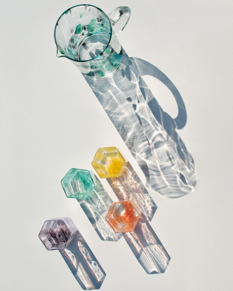 Glassware from Diane von Furstenberg for Target collection.