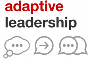 text saying "adaptive leadership"