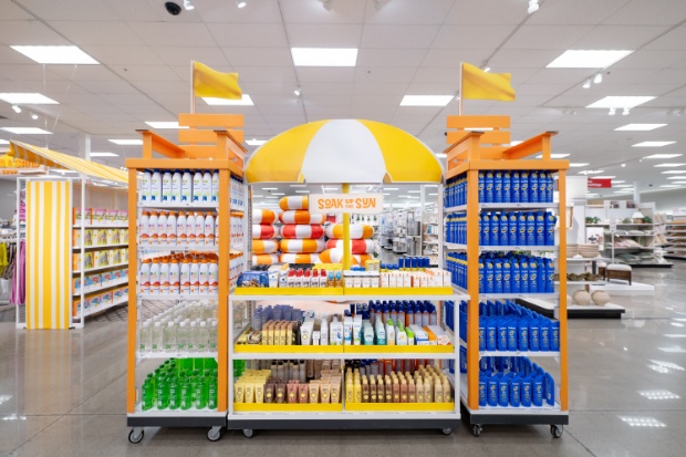 In-Store Display of Target’s Summer Newness