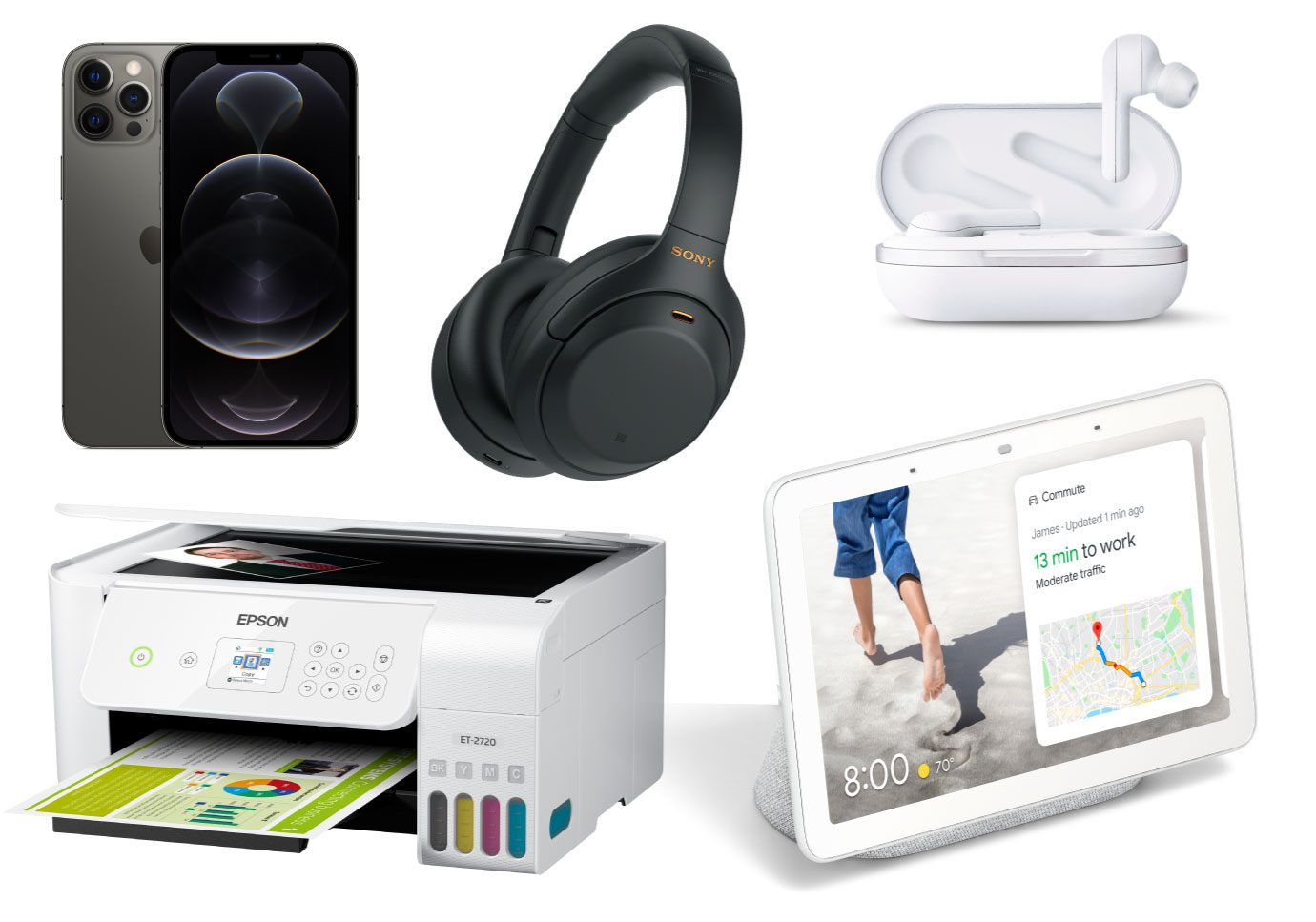Each of the home office products listed below are shown against a white background.