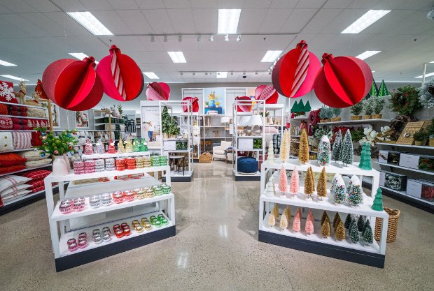a store with red lanterns