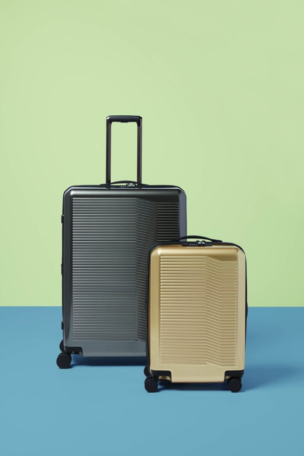 a couple of luggage bags