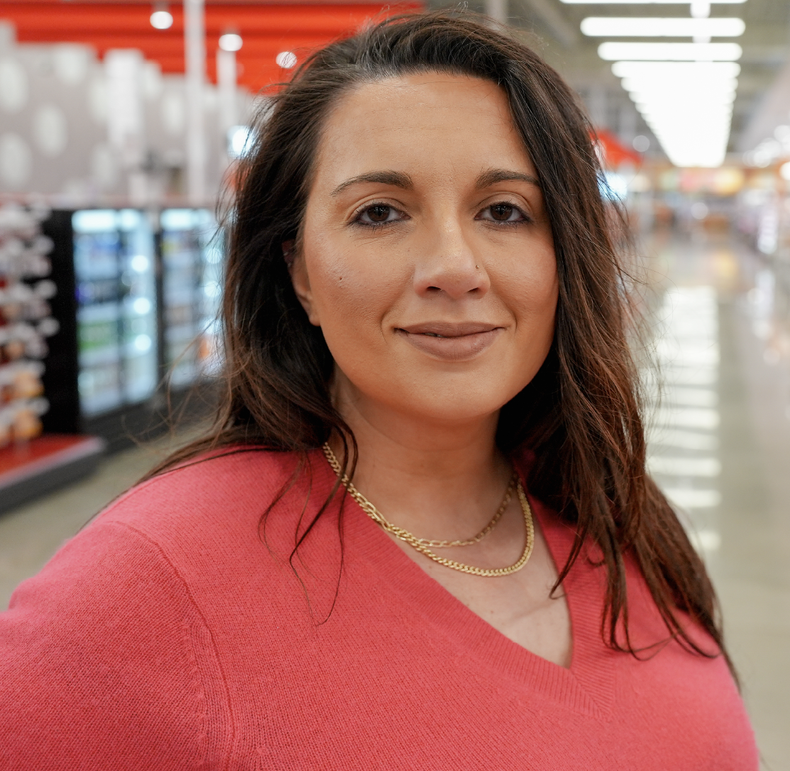 A photo of Target team member Chelsea.