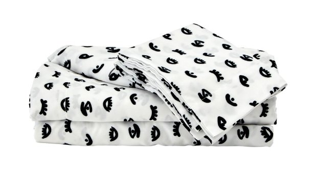 a white and black object