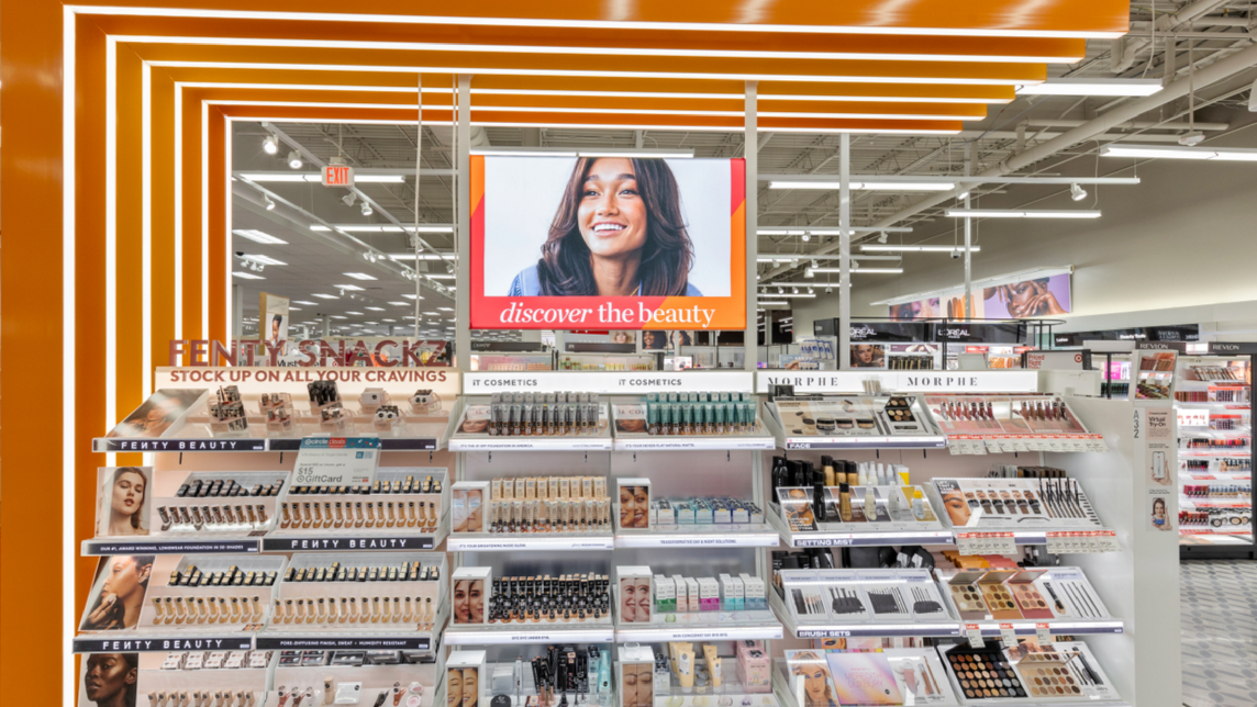 An Ulta Beauty at Target shop-in-shop in Provo, Utah.