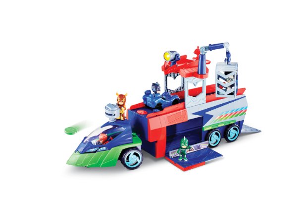 a toy train with a toy train