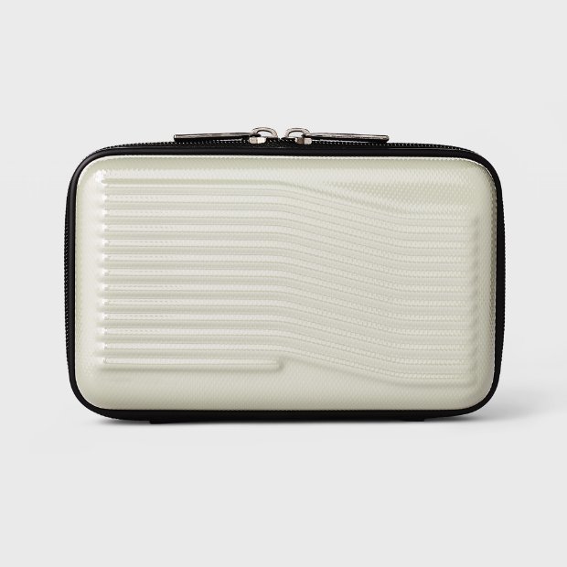 a white rectangular object