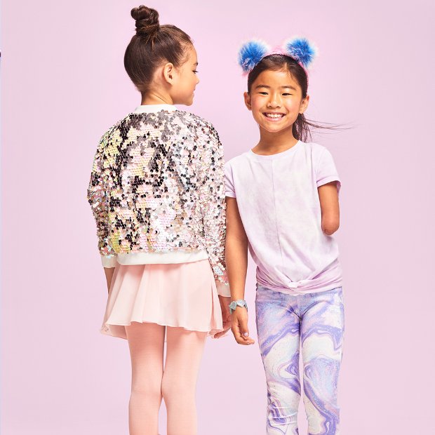 a person and a girl smiling