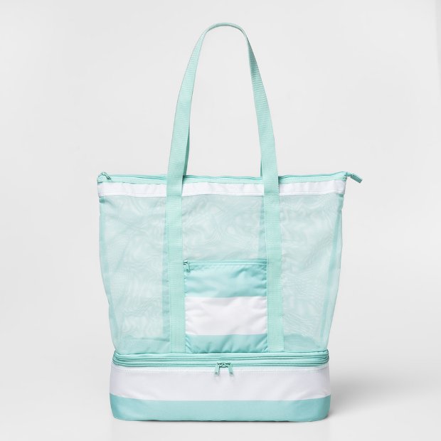 a blue handbag with a white background