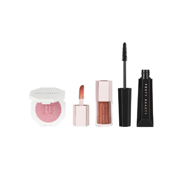 Fenty Beauty 3 Piece Eye, Lip + Highlighter Set