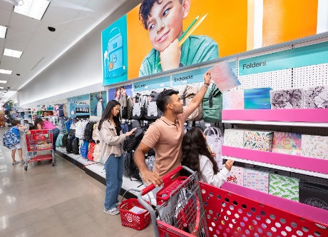 Guests of all ages browse the shelves at Target, searching for the perfect back-to-school and back-to-college gear to kick off the new year.
